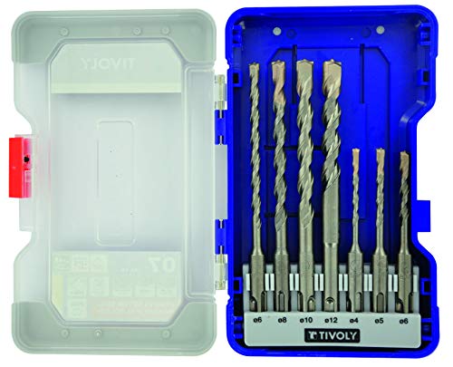 Tivoly 10901070005 7 T7 Drill Bit Set Concrete SDS+ Technic - Image 3