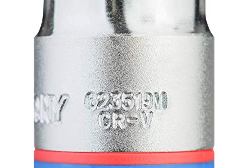 KING TONY 623519M Socket Long 3/4" 19mm for DIYers & Professionals, Designed for Repair and Installation tasks 19mm - Image 4