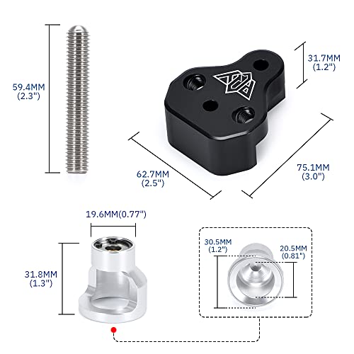 Pqyracing Aluminum Valve Spring Compressor Tool Dohc Compatible With Subaru Wrx Sti Forester Legacy Outback Baja Black #TOP2