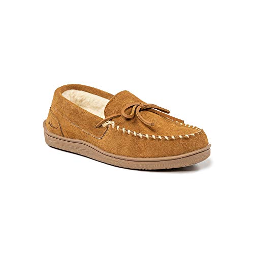 MySlipper Women's Size 8 Chestnut Moccasin Slippers By:MyPillow