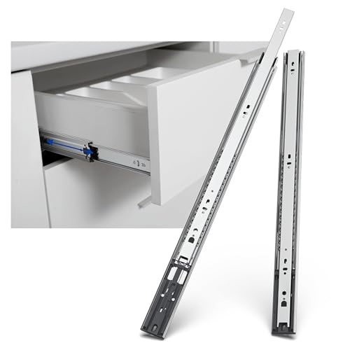 Guías para cajones de extensión completa ideales para renovar los armarios y muebles de cocina