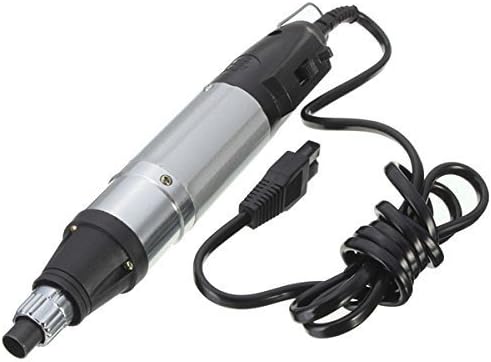 Variable Speed DC Powered Electric Screwdriver with Variable Power Supply and 2 Bits for Repairing and Screwing at Different Speeds