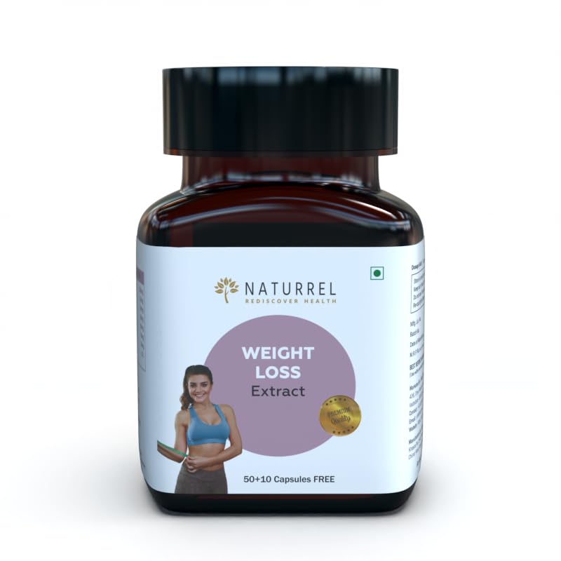 NATURREL Weight Loss Tablet – 60 Tablets | Metabolism Booster | Fat Burner for Men & Women | 100% Pure & Natural Tablets | Pack of 1 NATURREL Weight Loss Tablet – 60 Tablets | Metabolism Booster | Fat Burner for Men & Women | 100% Pure & Natural Tablets | Pack of 1