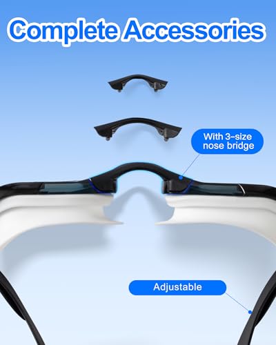 Image of Swim Goggles, Super Clear View,Goggles Swimming Adult, Suitable for All Kinds of Swimming Programs