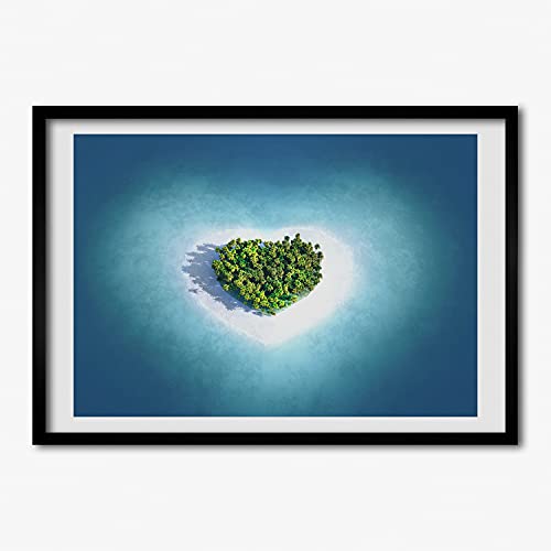 Peinture Photo Affiche Tulup Cadre en Bois MDF 70x50 cm Tableau Décoratif Mural