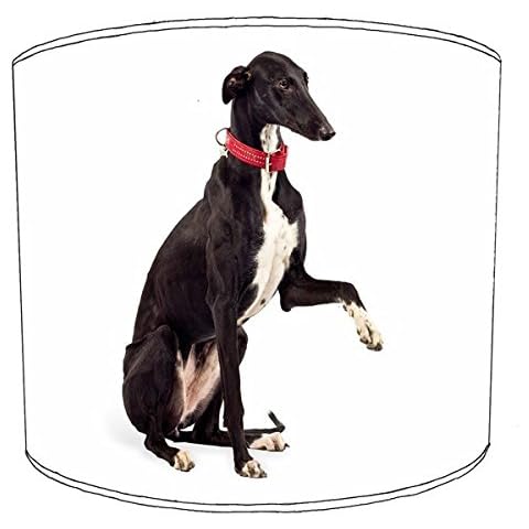 Greyhound Dog Puppy Lampshade For A Ceiling Light In 3 Sizes - Free Personalisation Cover
