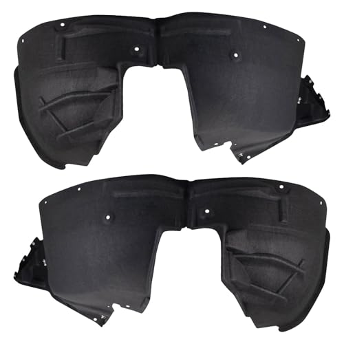 Image of TRQ Front Inner Fender Liner Set Compatible with 2017-2023 Cadillac XT5 GM1248276 GM1249276