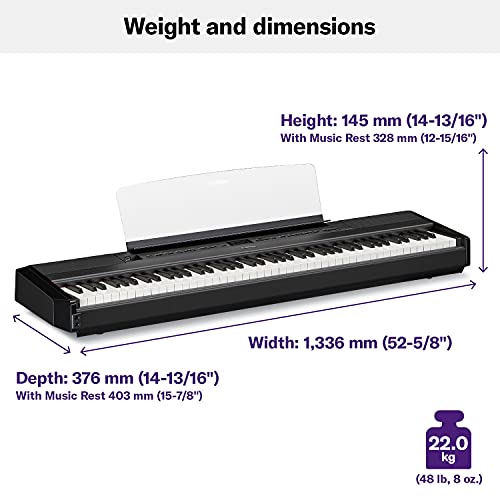 88-Key Digital Piano with Weighted Action