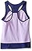 adidas Girls' Big Ultimate Tank, Purple Glow/Raw Purple, Large