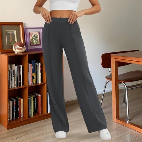 Pantalon élégant pour femme confortable coupe ample été