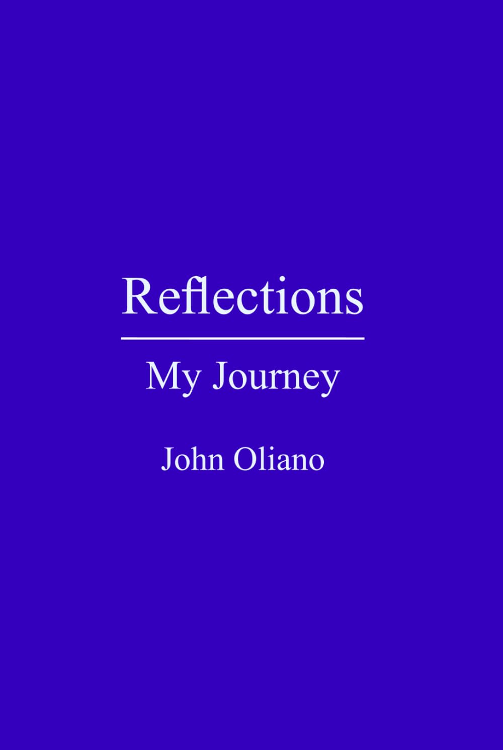 Reflections - My Journey