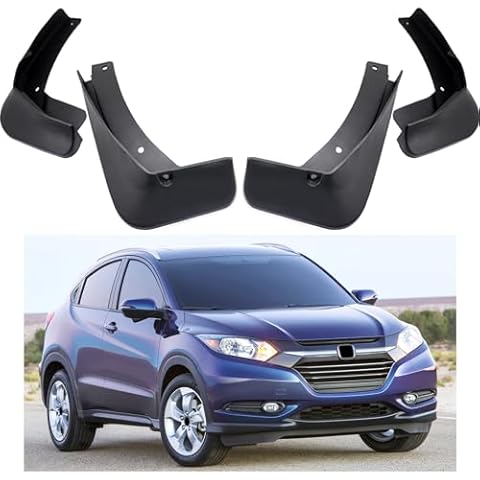 MOERTIFEI Car Mudguard Fender Mud Flaps Splash Guard Compatible with 2016-2022 Honda HR-V LX/EX/EX-L (No Sport Models) Cover