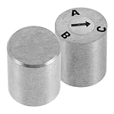 2pcs Mini Alphabet Letter Stamps Adjustable Marking Steel