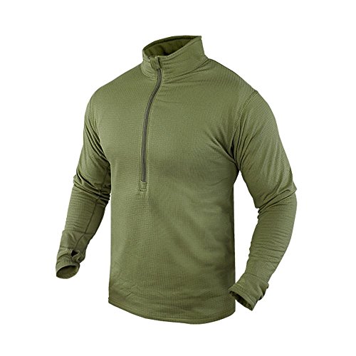 Condor Base II Zip Pullover (Olive Drab, Large)