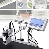 KJYLJYX Portable Inkjet Coder for Industrial Use Smart Date Printing Machine for Barcodes Batch Numbers Labels and Images (12.7mm)