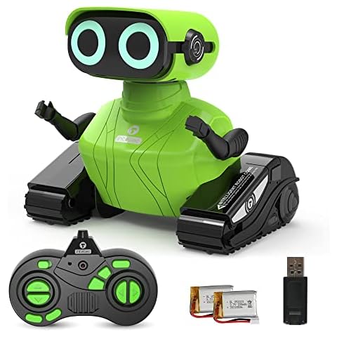 HONGCA Ferngesteuerter Roboter Kinder, Wiederaufladbarer RC Roboter mit Fernbedienung Cover