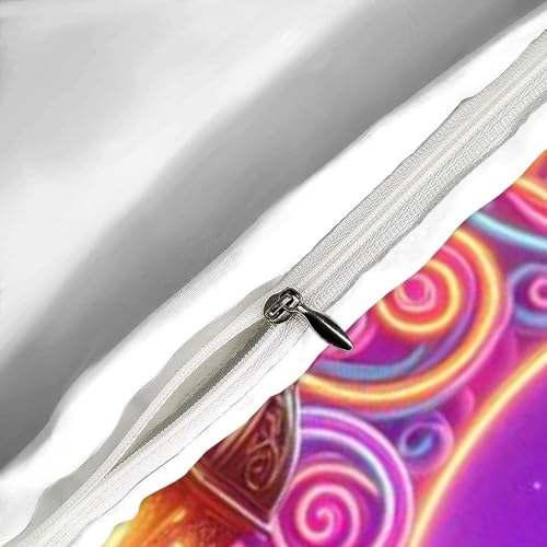 Parure lit grenouille 135x200 housse couette microfibre animaux imprimé 3D