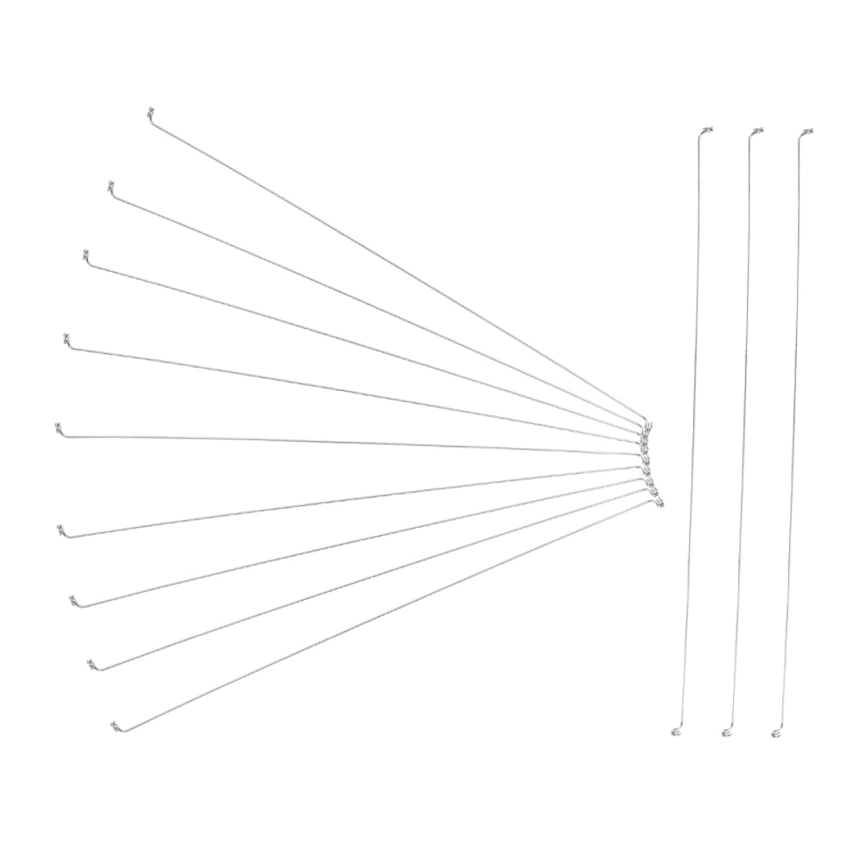 BEBEMOKO 12pcs Stainless Steel Cheese Slicer Wire Cheese Cutter for Precise Slicing Ham and Butter Easy to Use Replacement Tool