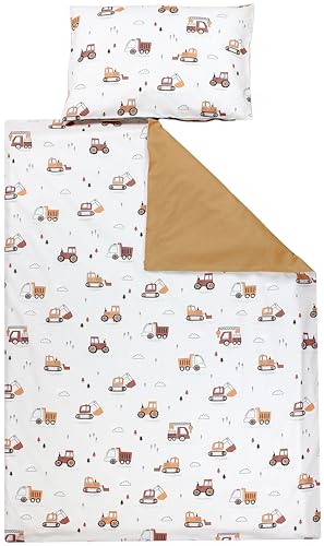 TupTam Kinder Bettwäsche Gemustert 2-Teilig Wendebettwäsche, Farbe:...