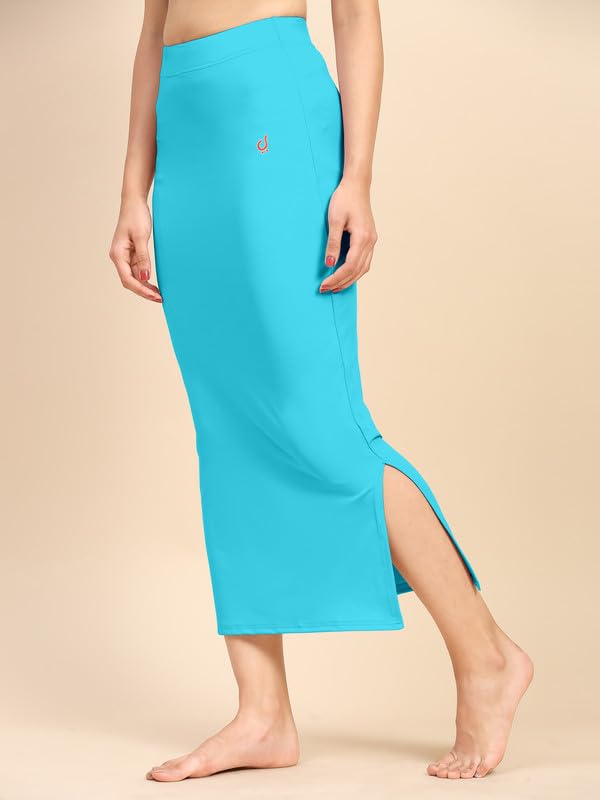 Image of TRENDMALLS Women's Polyester Spandex Stretchable Straight Saree Shapewear Petticoat for Women, Cotton Blended, Skirts for Women, Saree Shaper