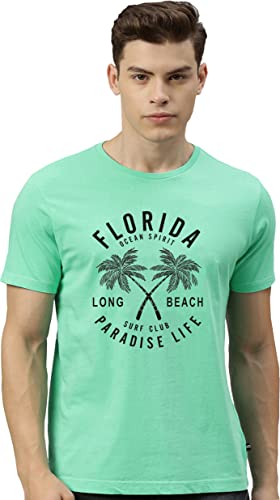 Image of Flurida Long Beach Surf Club Paradise Life Men's Black T-Shirt