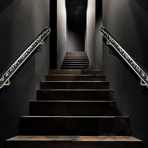 Support d'escalier securise pour eviter les chutes rampe transparente - 3