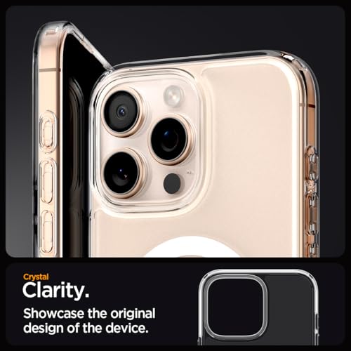 Image of Spigen for iPhone 16 Pro Max Case, Ultra Hybrid MagFit [Anti-Yellowing] [Compatible with Magsafe] - Frost White