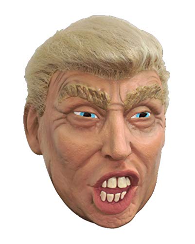 Horror-Shop Donald Trump Karnevals Maske mit Haaren