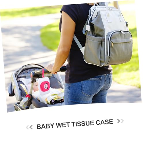Boîte de lingettes bébé portable : étui de rangement compact pour voyage