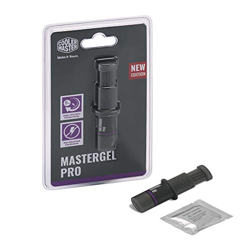 Pasta Térmica Cooler Master MasterGel Pro, 4g, 1.5ml, Cinza, 8 W/m-K glide