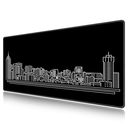 Tapis de souris de jeu LL-COEUR noir 80x40cm vitesse fluide et base antidérapante