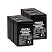 Miady 6V 5Ah Rechargeable Sealed Lead Acid Battery (6 Pack)
