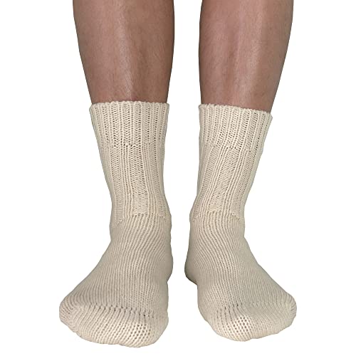 Heavy Wool Socks: Pure Organic Virgin Wool Boot Socks, Sizes 6-11.5 for Men and Women2