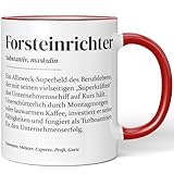 JUNIWORDS Tasse, Definition Forsteinrichter, Rot (7214070)