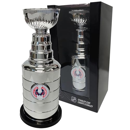 Sports Decor Washington Capitals Stanley Cup Coin Bank with Trimflexx