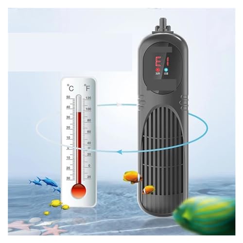 Calentador de piscina, Calentador de acuario sumergible de 1000W, pantalla LCD, termostato PTC inteligente, varilla for calentar agua de temperatura constante ajustable,Calentador rápido(800W)