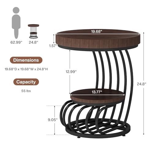 Luxury Marble End Table Modern