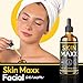 Organic Castor Oil, Rosehip Oil & Black Seed Oil for Face - Anti-Aging Facial Oil & Moisturizer for Women, Natural Ancient Remedy for Hydrated, Glowing Skin - Cold Pressed Face Oil (1 Fl Oz)