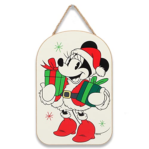 Minnie Mouse Décoration Noël en bois pour émerveiller les enfants