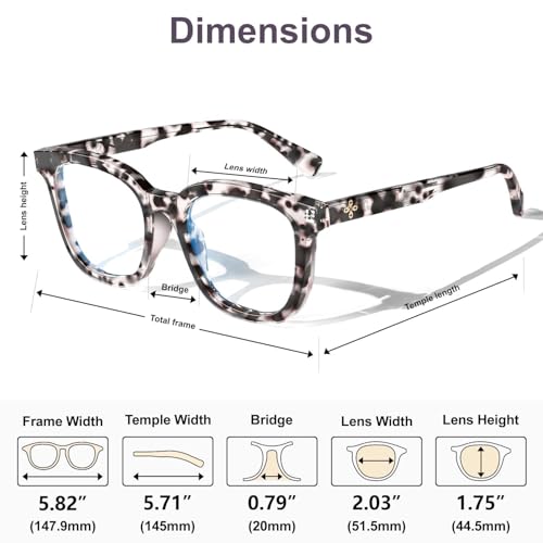 Image of VISOONE Square TR90 Lightweight Anti Glare UV400 Gaming Computer Glasses