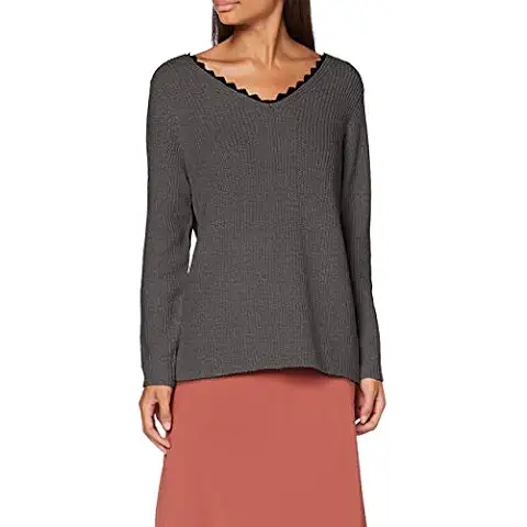 Only Onljennie Life L/S Jersey de Encaje CC Knt Suéter Cover
