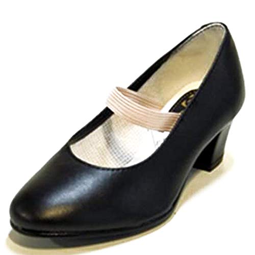 Zapatos - Flamenca - Chaussures de danse - Femme - Noir - Taille: 40