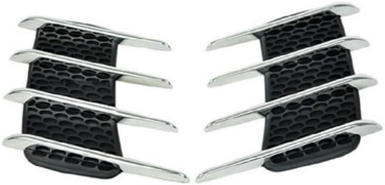 Car Shark Gill Air Vent for Smart Brabus, Simulation Decorative ABS Plastic for Car Enthusiasts & Exterior Styling, side door decorative stickers
