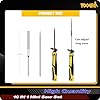 TOOLAN: 10-In-1 Model Craft Hand Saw & File Set. DIY Mini Razor Saw&File Kit for Handcrafted, Modeling, Plastic, and Other Fine Cutting, Reliable Blade Quick Change Mechanism #5