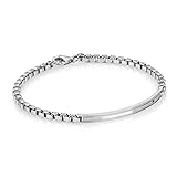 monte carlo tennis tickets 2019 Armband Montecarlo aus Edelstahl, verziert mit Zirkoniastein