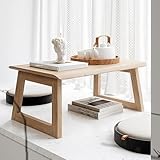 Matériaux de qualité supérieure : fabriquée à partir de bambou de haute qualité, cette table de sol dispose d'une surface lisse et raffinée avec une esthétique naturelle. Les bords et les coins soigneusement polis améliorent la durabilité, assurant un soutien fiable et une stabilité pour diverses utilisations dans votre maison ou votre bureau. Parfait pour une décoration minimaliste tout en offrant fonctionnalité et style.