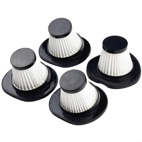 3/6Pcs Vacuum Filter Replacement Washable For VL189 Replacement Handheld Cordless Vacuum Filter,Washable And Reusable, White(4 PACK)