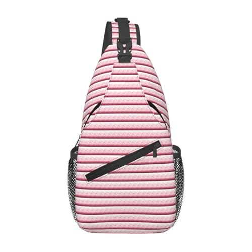 Sac à dos à bandoulière rose pour vos trajets quotidiens actifs