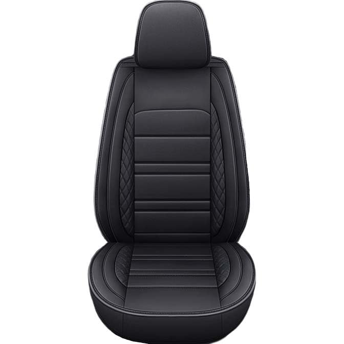 Housse siege voiture PU en cuir noir premium pour interieur Jetta GLI