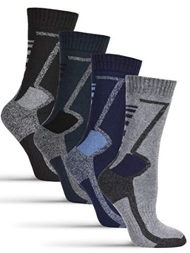 Frostfighter Herren Thermosocken (6x Paar) Wintersocken Ski Vollfrottee Innenfutter (43-46)